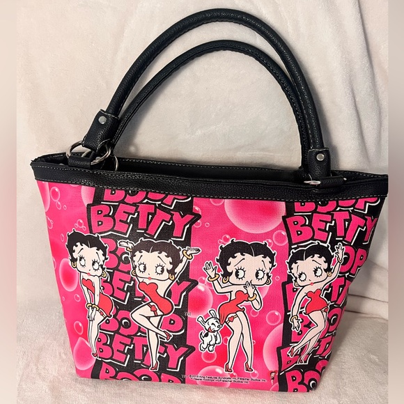 Handbags - Betty Boop Pink Vintage Hand Bag